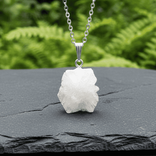 Pendentif en tranche d'Aragonite (PE2103)