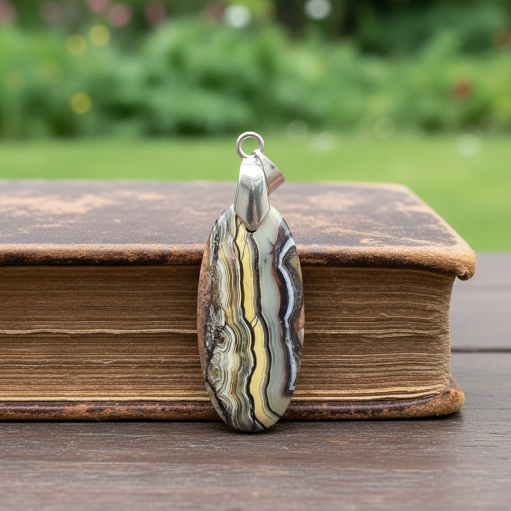 Pendentif en Agate Crazy Lace (PE1173-1)