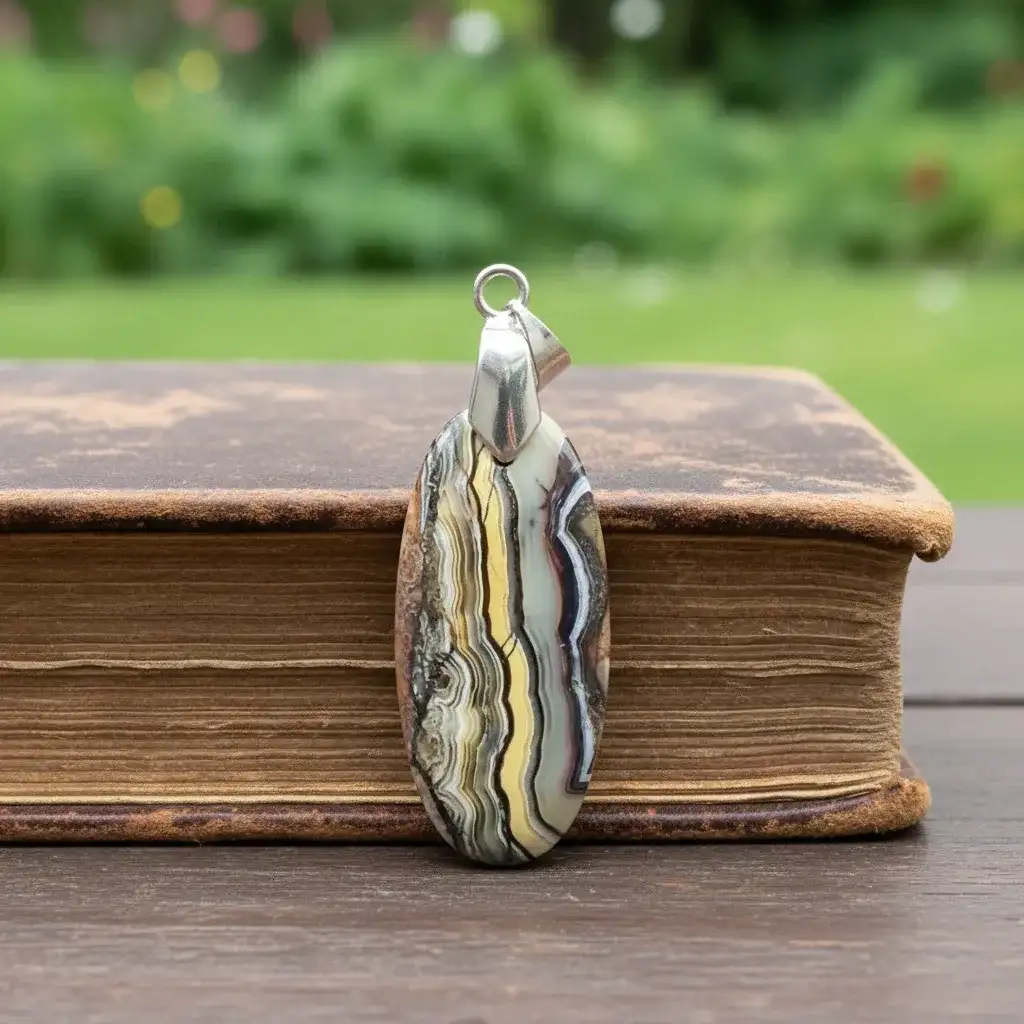 Pendentif en Agate Crazy Lace (PE1173 - 1)