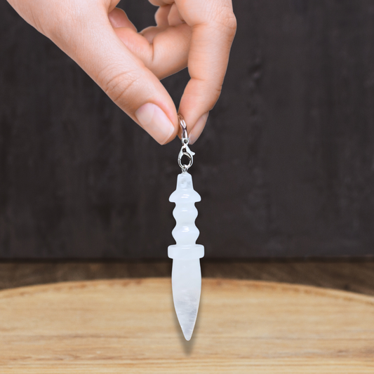 Pendule Thot en Quartz clair (PEND17) - ENAE Minéraux