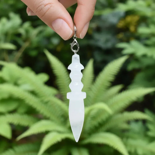 Pendule Thot en Quartz clair (PEND17)