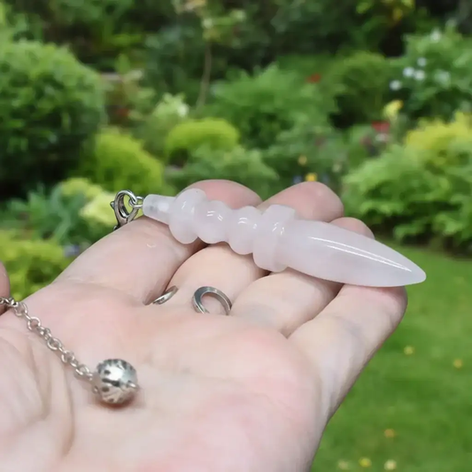 Pendule Thot en Quartz rose (PEND19)