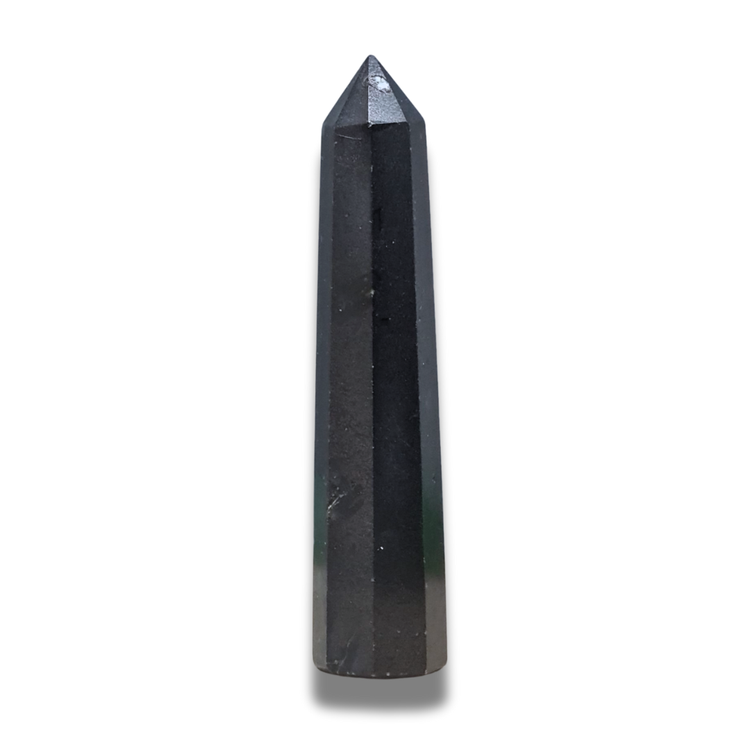 Pointe polie en Tourmaline noire (PRGFL737)
