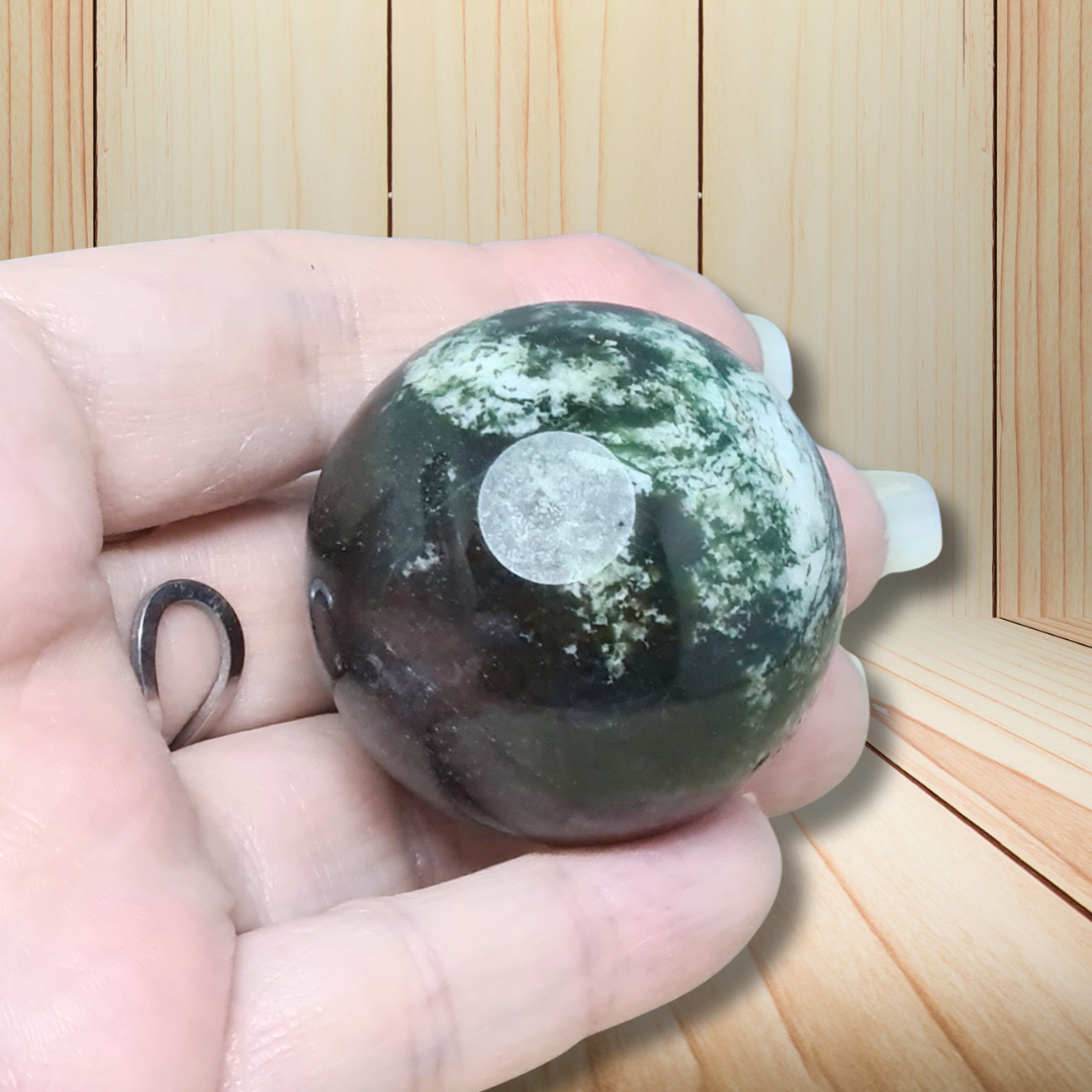 Sphère en Agate arbre 88g (PRGFL755)