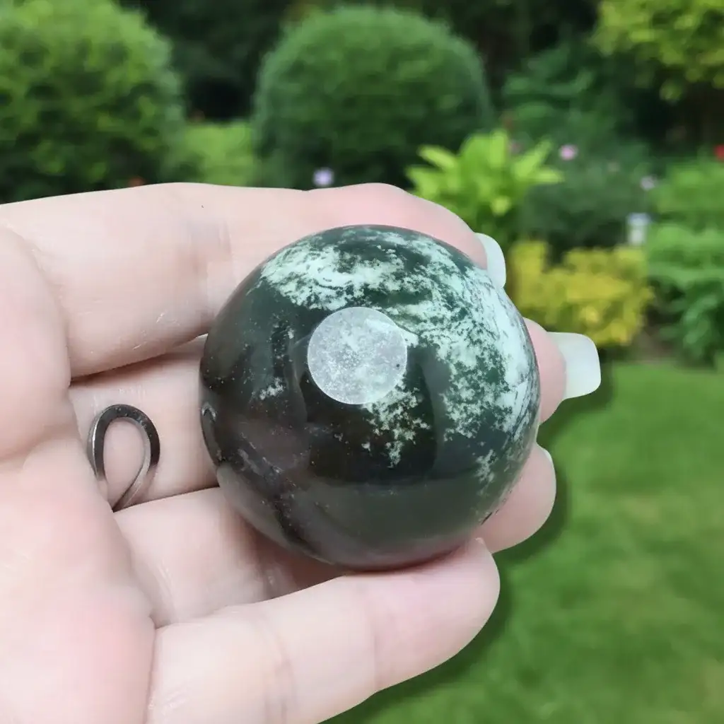 Sphère en Agate arbre 88g (PRGFL755)