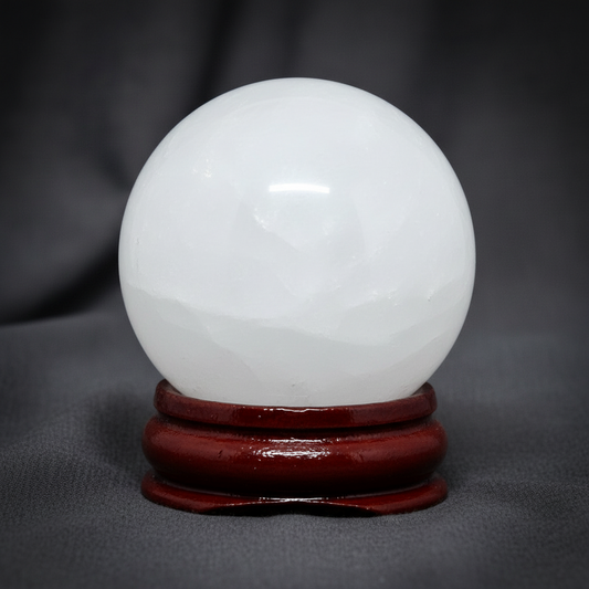 Sphère en Quartz blanc 90g (PRGFL750)