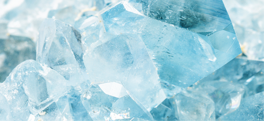 Célestine : Minéralogie, vertus et bienfaits en lithothérapie - ENAE Minéraux