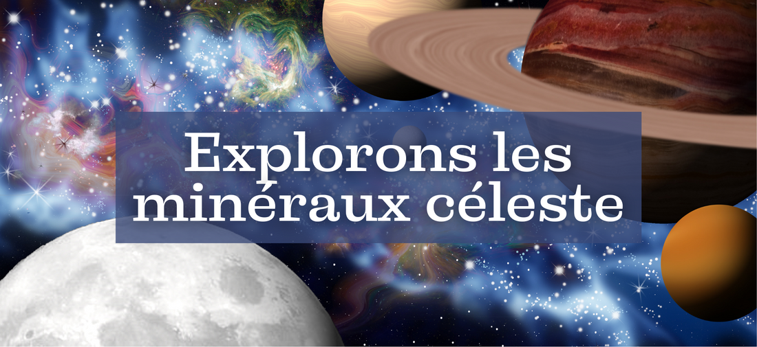 Explorons les minéraux célestes : Une aventure à travers les planètes, les étoiles et l'Espace par ENAE Mineraux