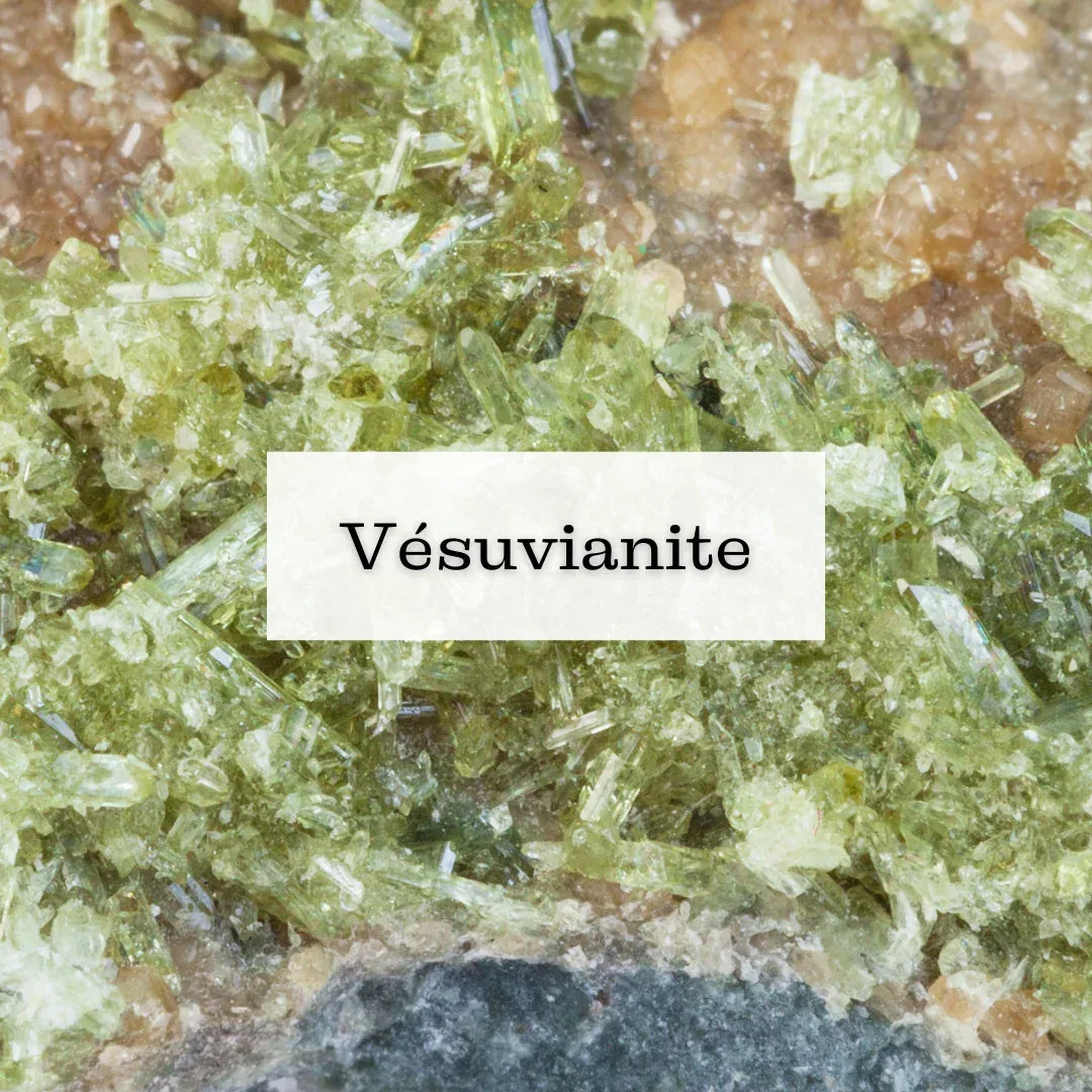 Collection Vésuvianite (Idocrase) - ENAE Minéraux