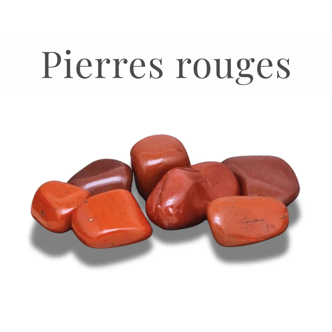 Les pierres rouges - ENAE Minéraux