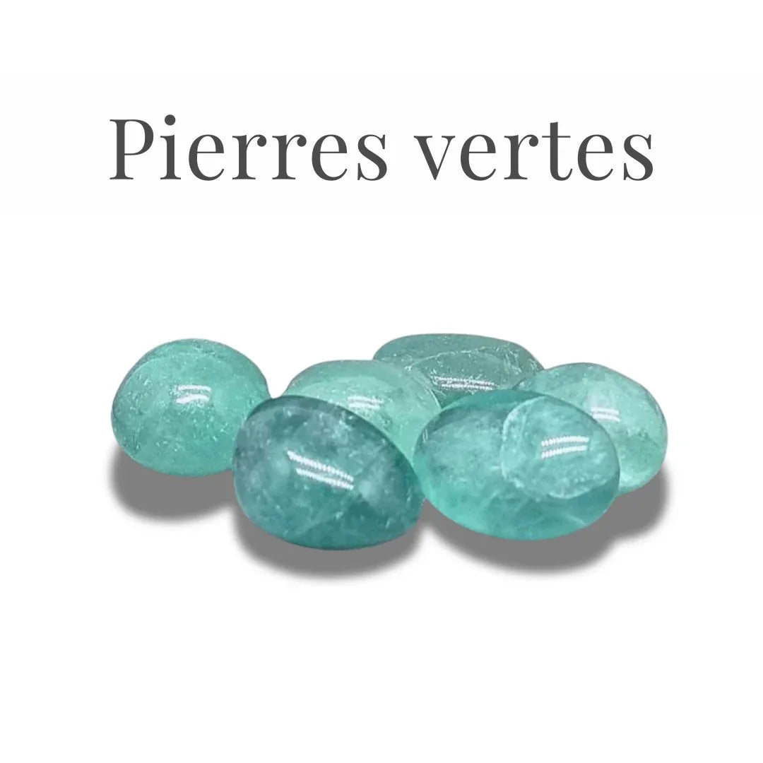 Les pierres vertes - ENAE Minéraux