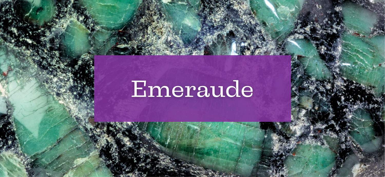 Emeraude (Béryl) chez ENAE Mineraux