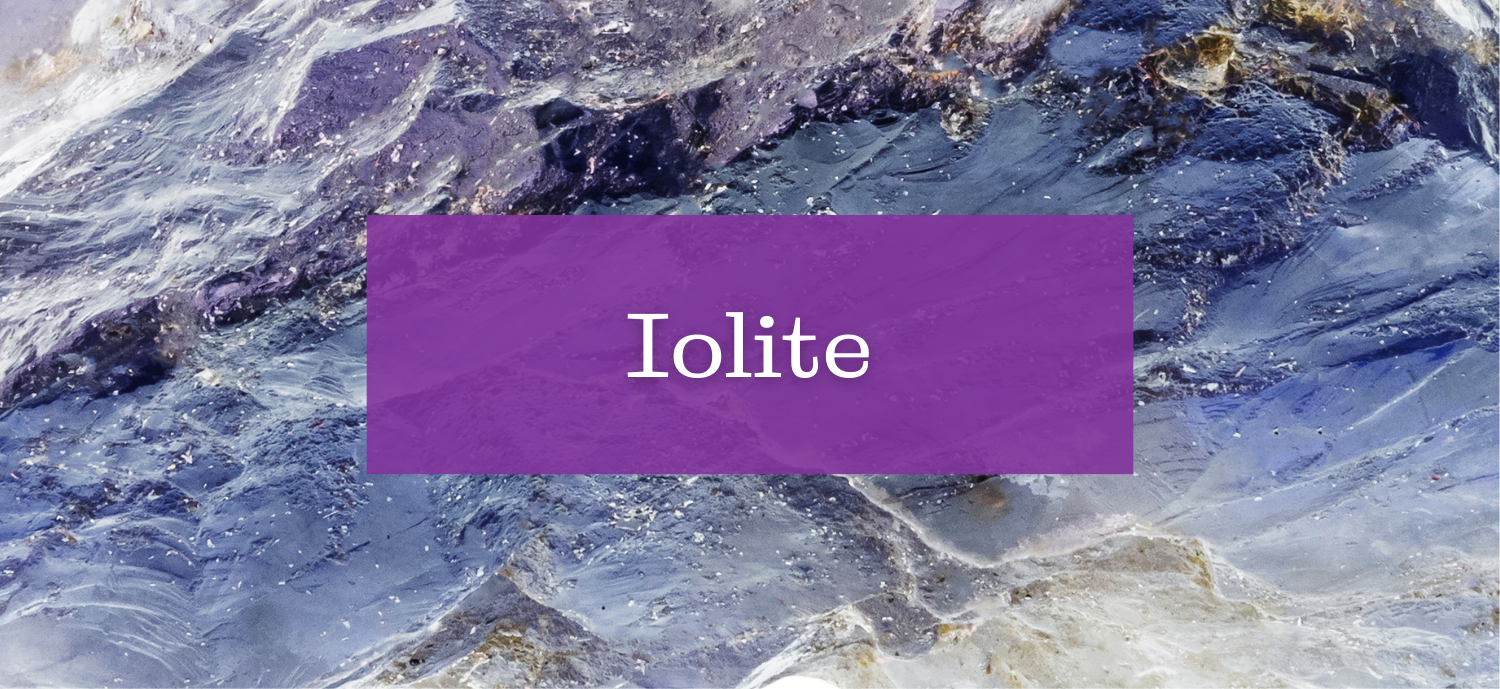 Iolite (Cordierite) chez ENAE Mineraux