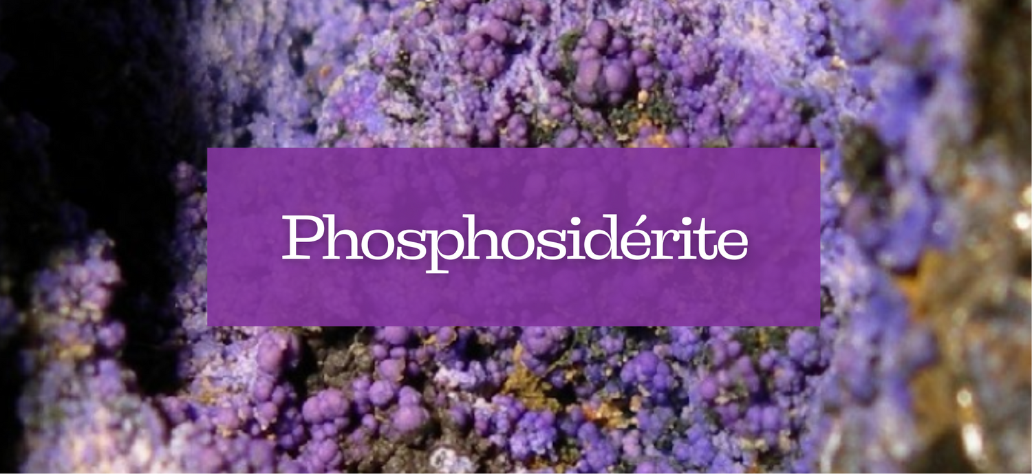 Phosphosidérite chez ENAE Mineraux