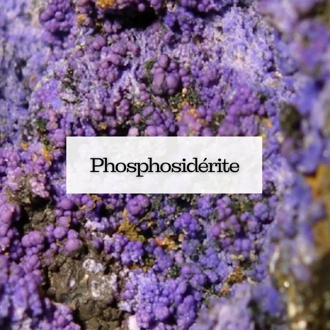 Collection Phosphosidérite - ENAE Minéraux