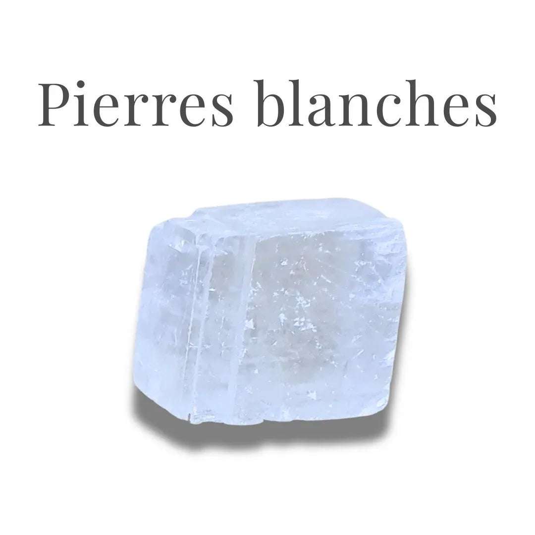Les pierres blanches - ENAE Minéraux