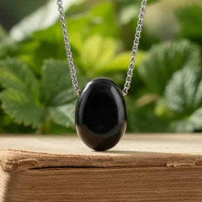 Pendentif en Jais (ou Jet) (PE1713-3) - ENAE Minéraux