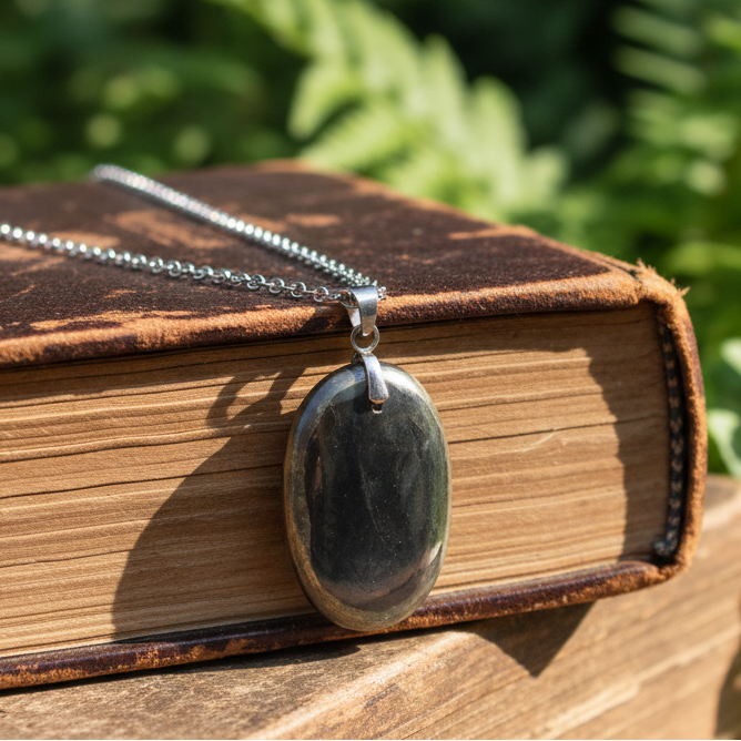 Pendentif en Pyrite (PE2115)