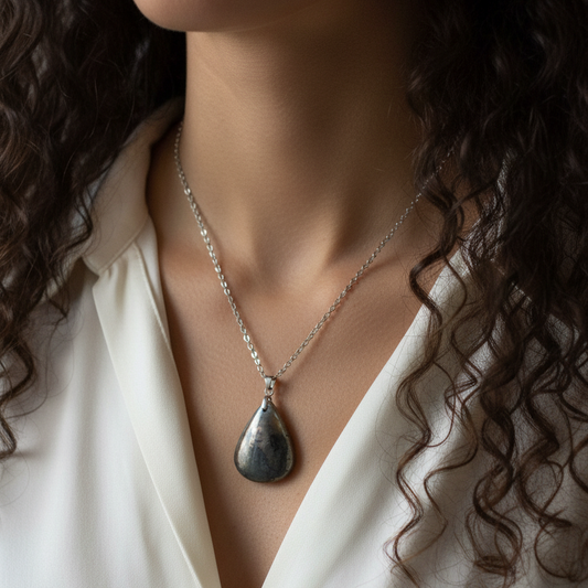 Pendentif en Pyrite (PE2116)