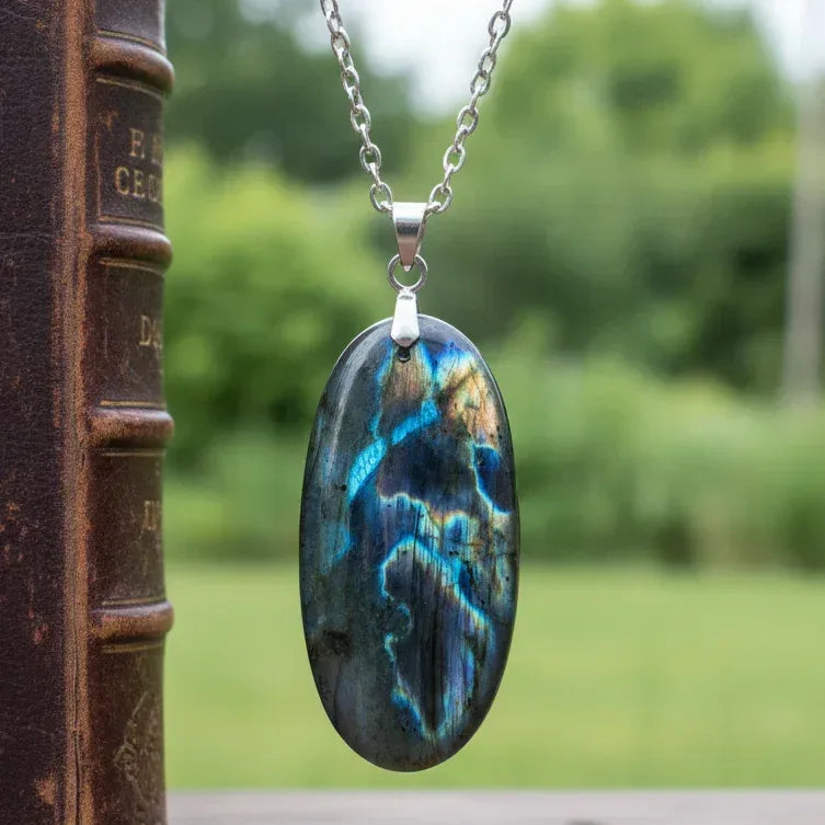 Pendentif en Spectrolite (PE2119)