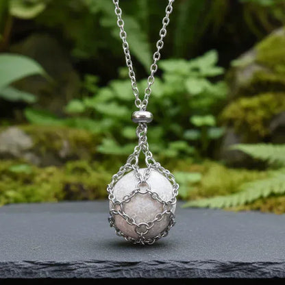 Pendentif panier pour les pierres