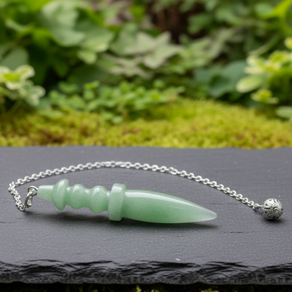 Pendule Thot en Aventurine verte (PEND22)