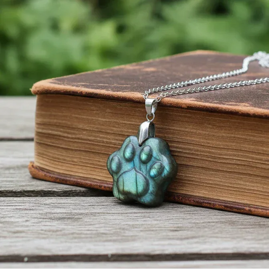 Pendentif patte en Labradorite (PE2022-3)