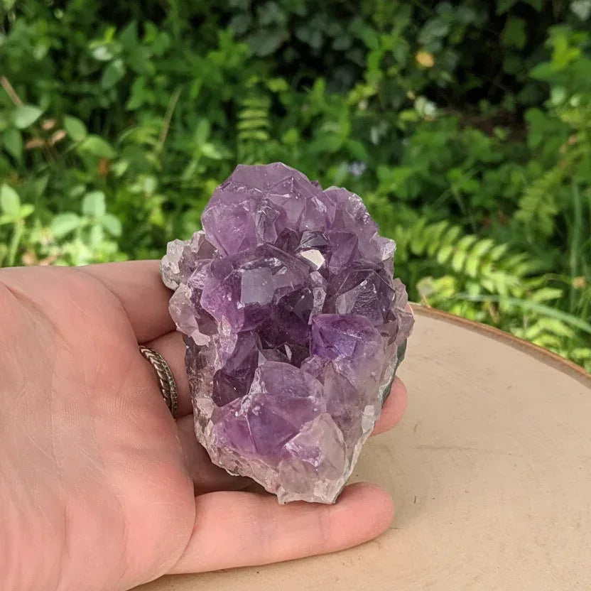 Améthyste brute d'Uruguay 273g (MB425-2)