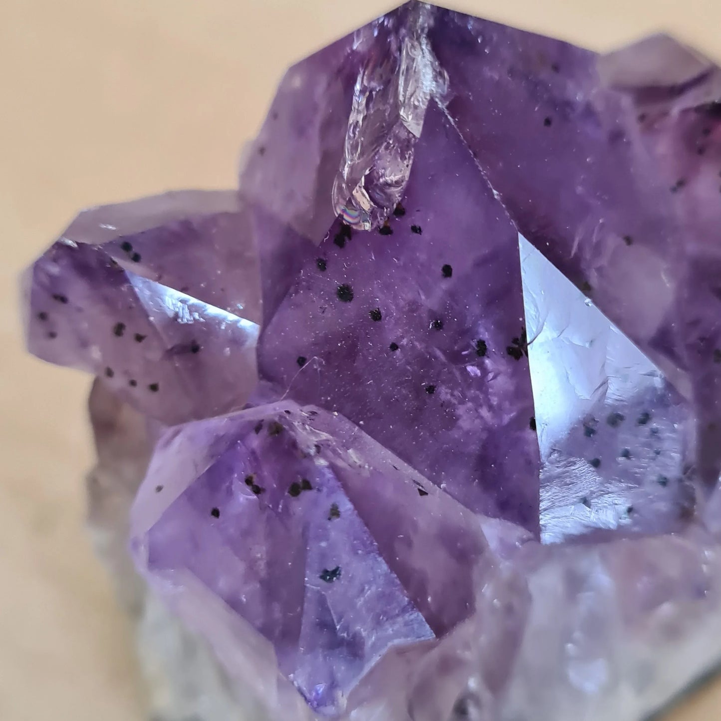 Améthyste brute d'Uruguay 234g