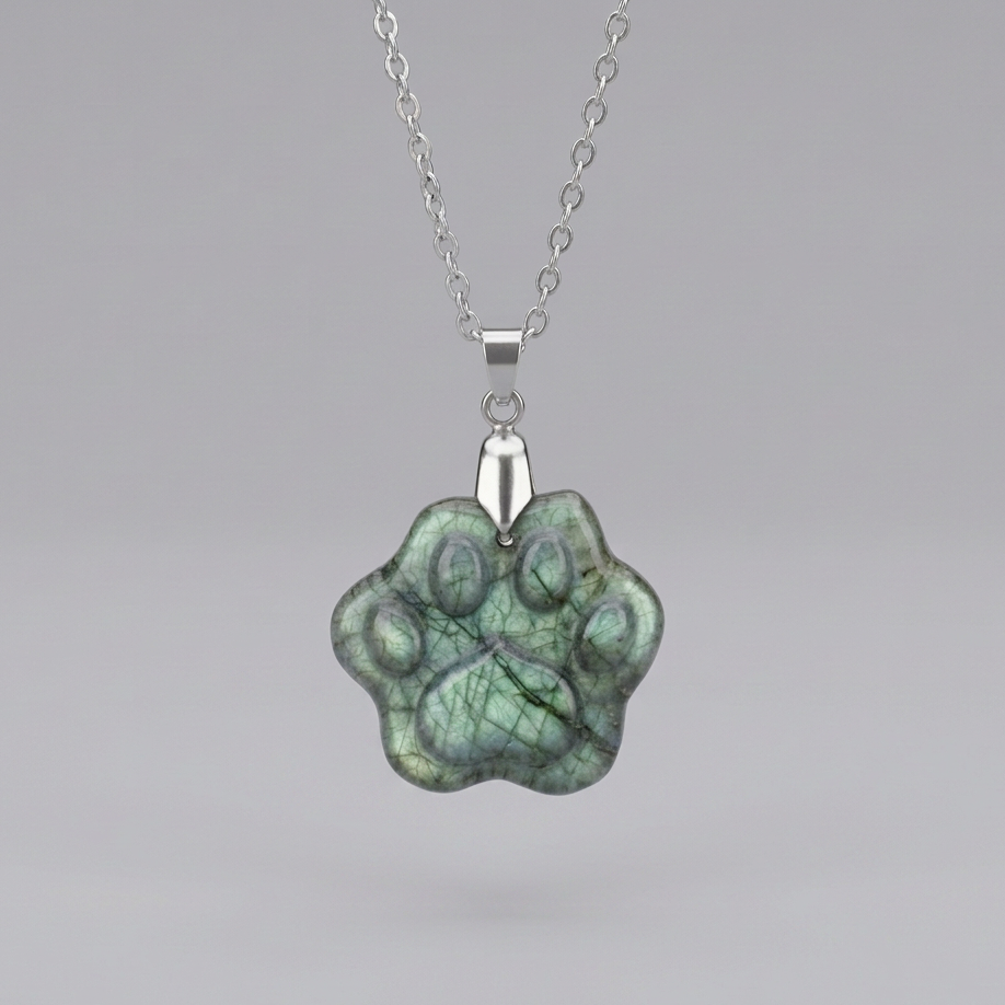 Pendentif patte en Labradorite (PE2022-7)