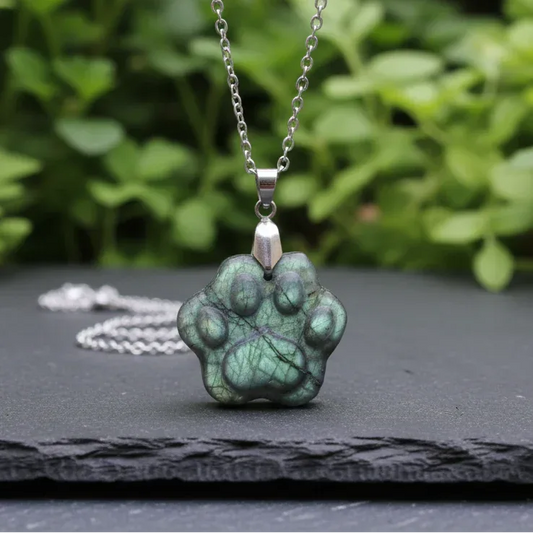 Pendentif patte en Labradorite (PE2022 - 5) (Copie)
