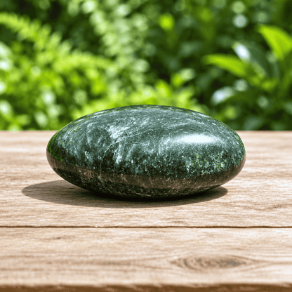 Galet en Chrysoprase 85g (PRGFL635 - 10)