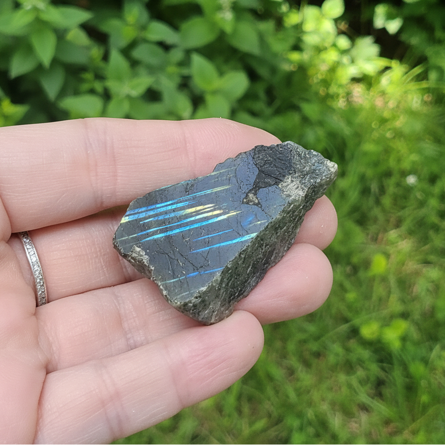 Labradorite 1 face polie 32g (PRGFL575-18)