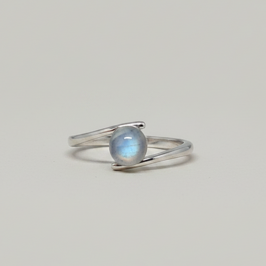 Bague réglable en Labradorite (BAG43 - 10)