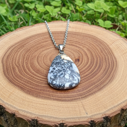 Pendentif en Jaspe Maligano (PE1263)