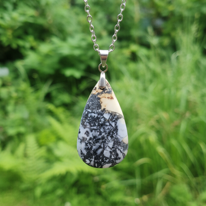 Pendentif en Jaspe Maligano (PE1263)