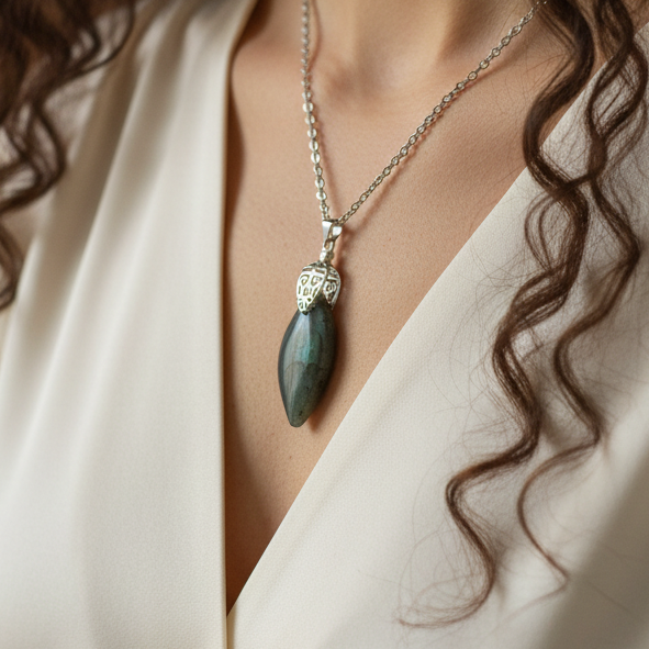 Pendentif en Labradorite (PE2155)