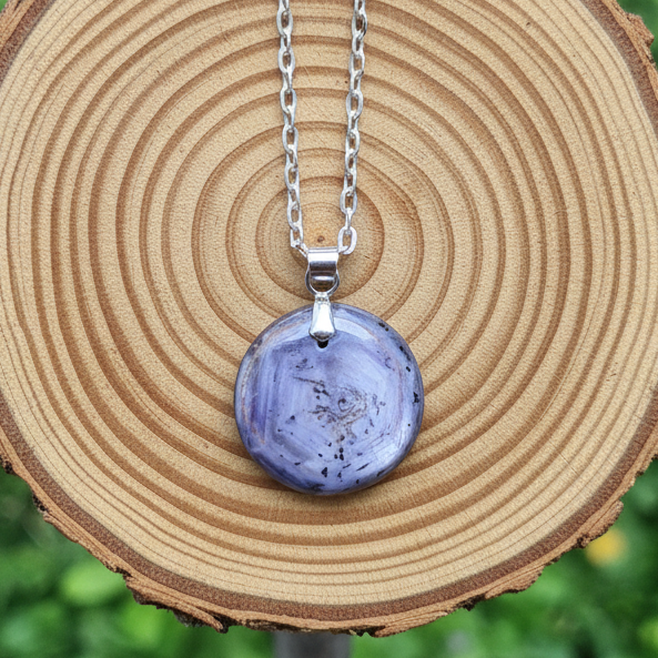 Pendentif en Saphir étoilé (PE2140)