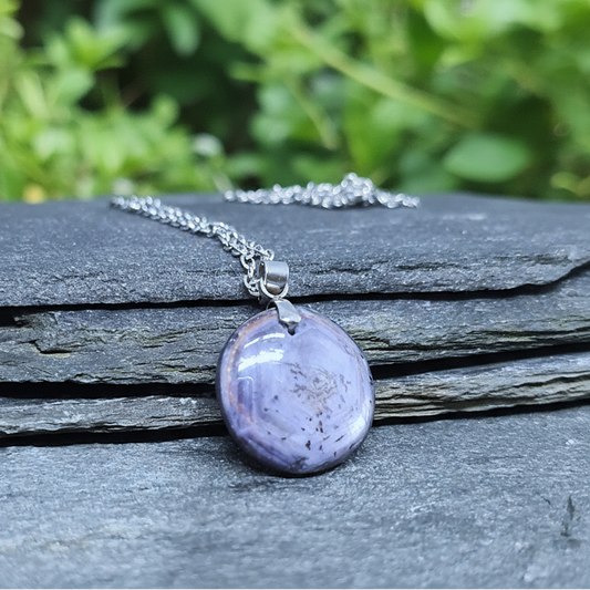 Pendentif en Saphir étoilé (PE2140)
