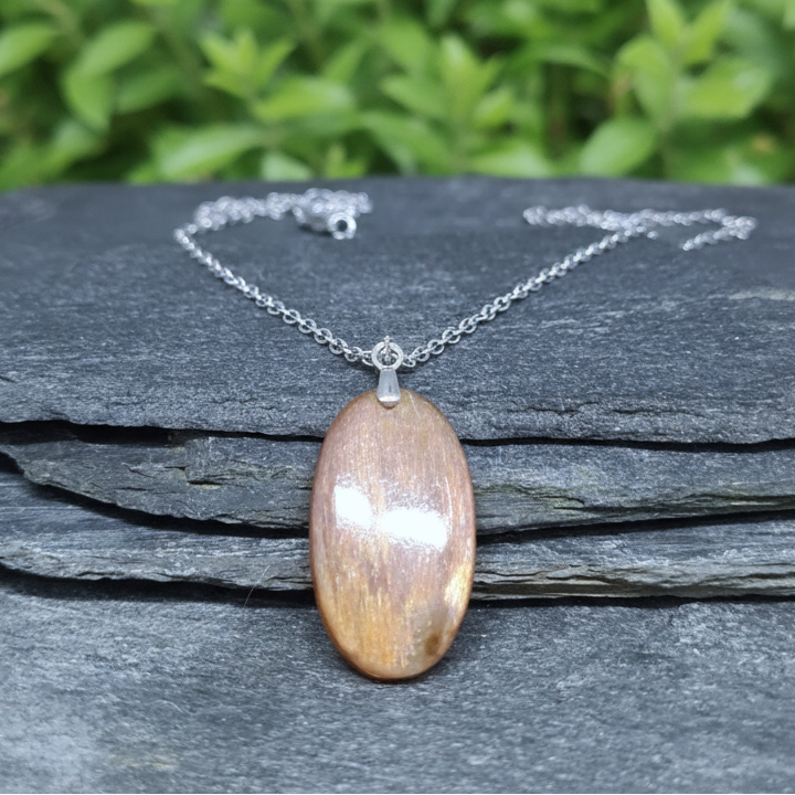 Pendentif en Pierre de Soleil (PE2153)
