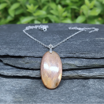 Pendentif en Pierre de Soleil (PE2153)