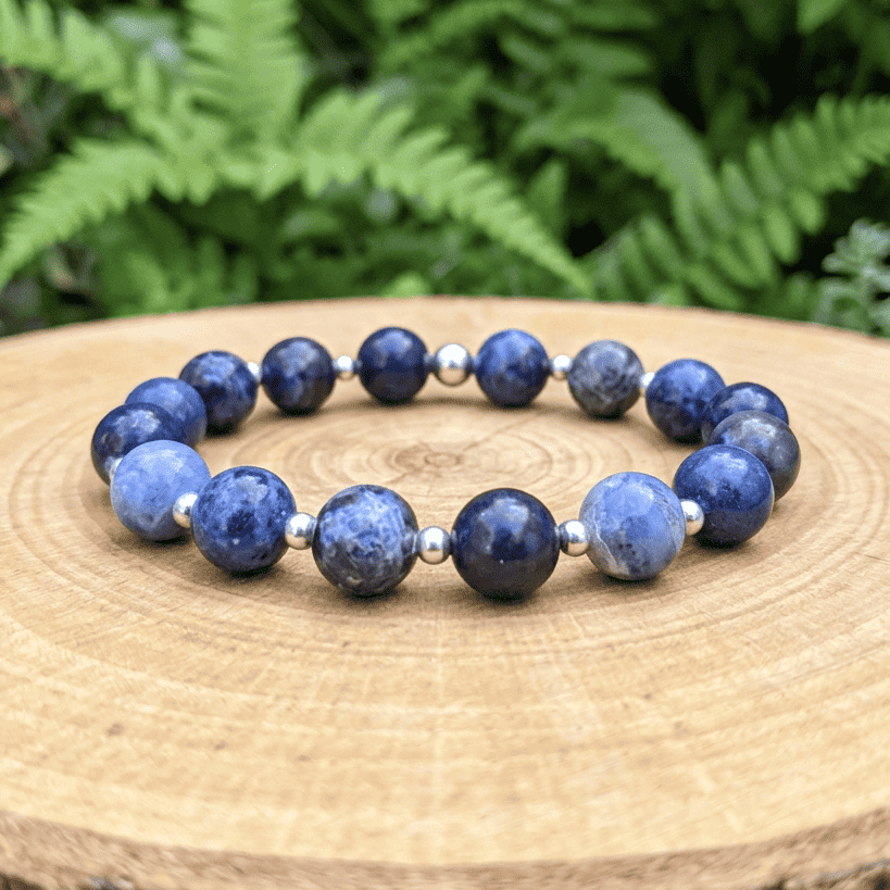 Bracelet  en Sodalite 8mm - 15