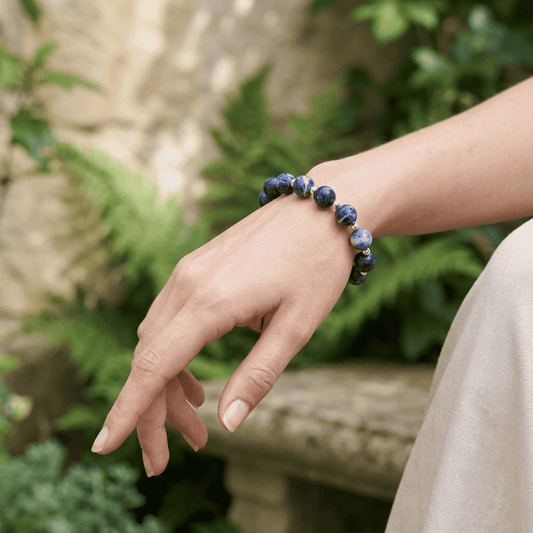 Bracelet  en Sodalite 8mm