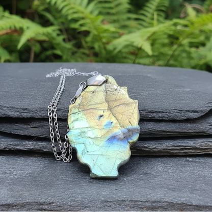 Pendentif Renard en Labradorite (PE1279 - 2)