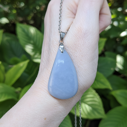 Pendentif en Angélite (PE905)