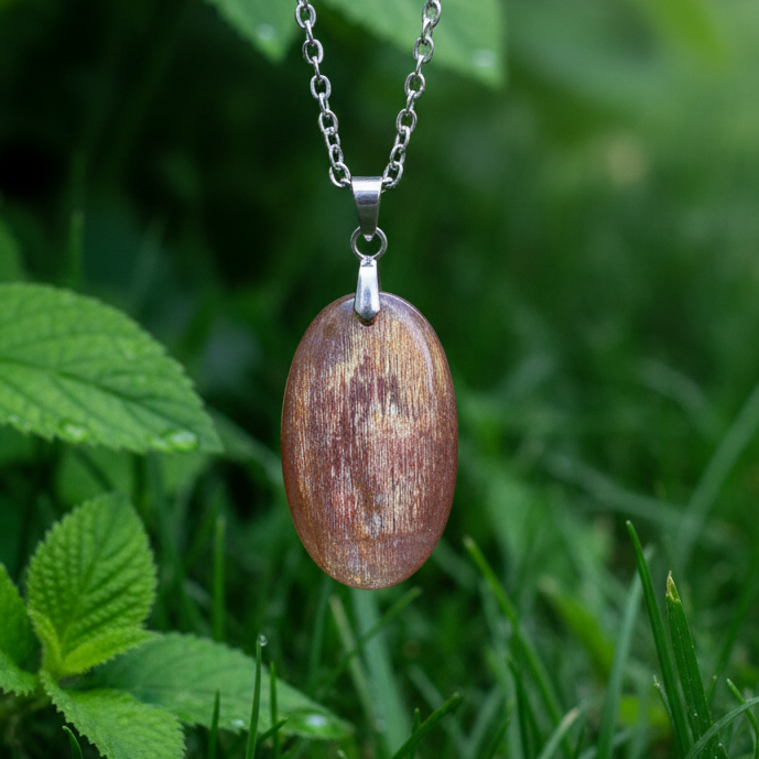 Pendentif en Pierre de Soleil (PE2153)