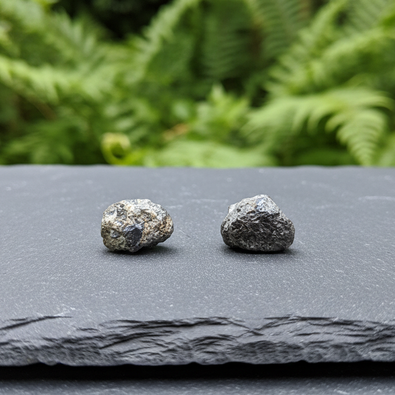 Lot de 2 Alexandrite brutes 0,60g (MB589 - 3)