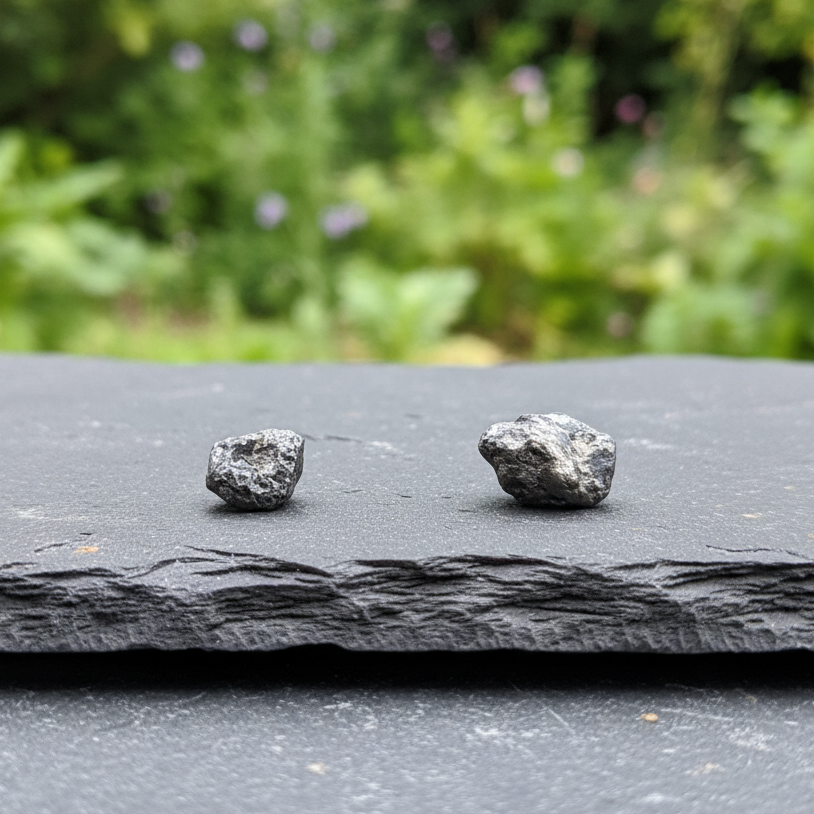 Lot de 2 Alexandrite brutes 0,73g (MB589 - 2)