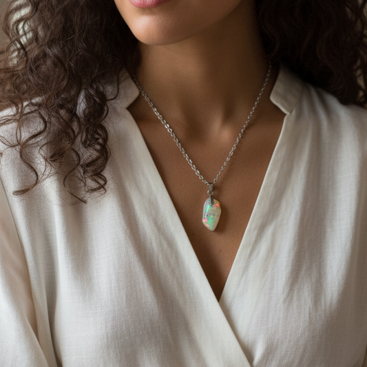 Pendentif en Opale Welo (PE2159)