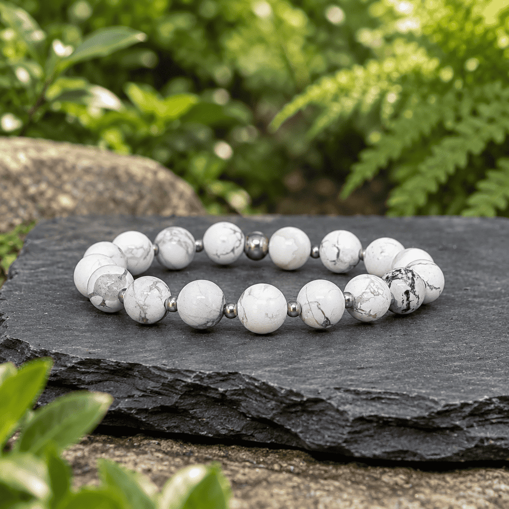 Bracelet en Howlite - 15